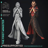 The First Minister 3D-printed model